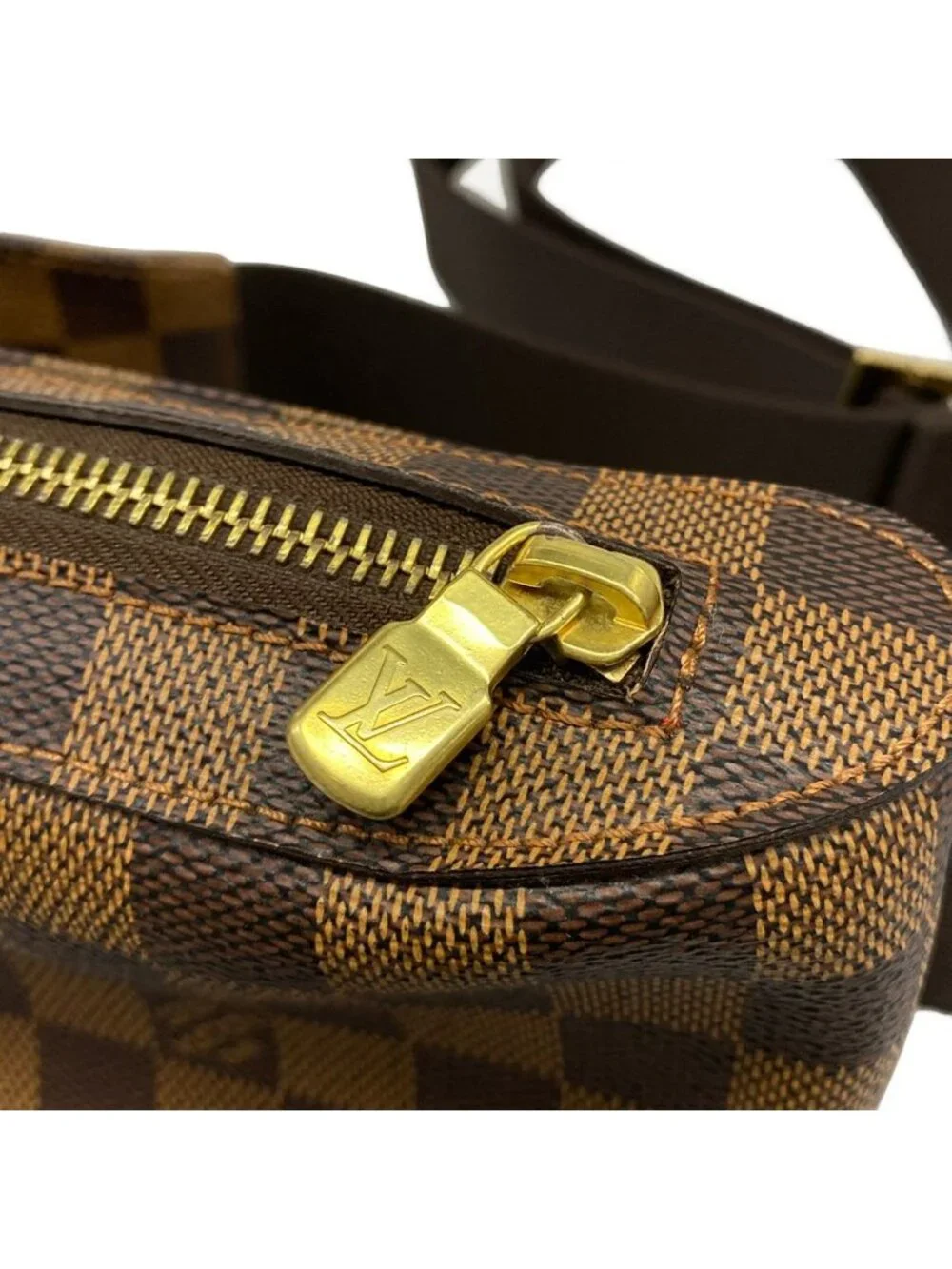 Louis Vuitton Waist Pouch Damier Geronimos Ebene